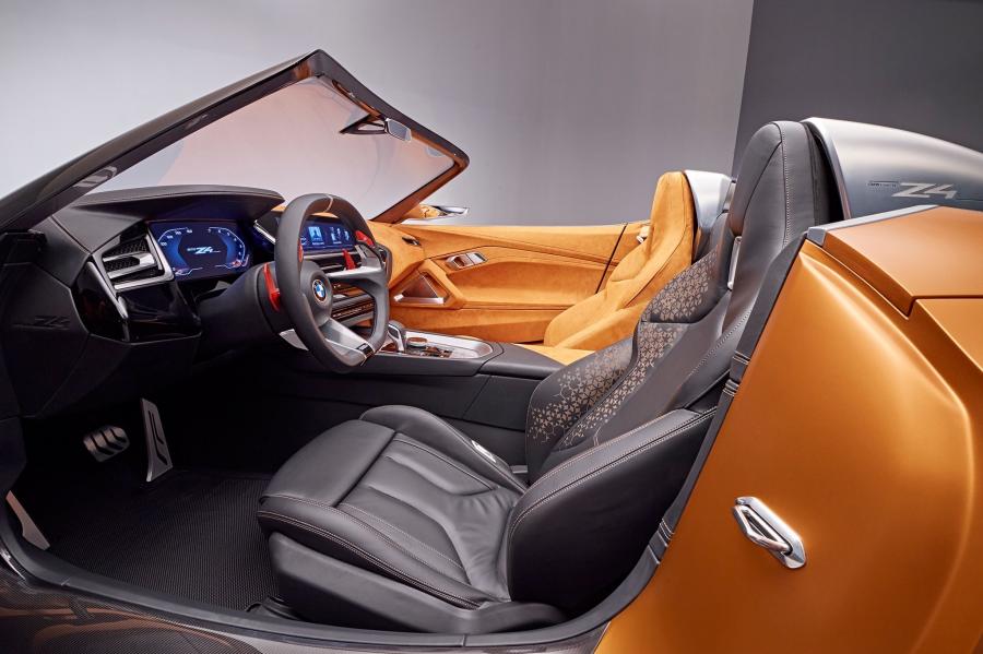 Интерьер BMW Z4 Concept 2017 года  (фото 59 из 61)
